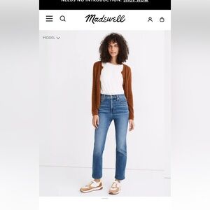 Madewell Women's Slim Demi Boot Northhaven Wash - 26